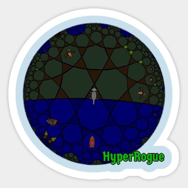 HyperRogue Ratlings Sticker by zenorogue